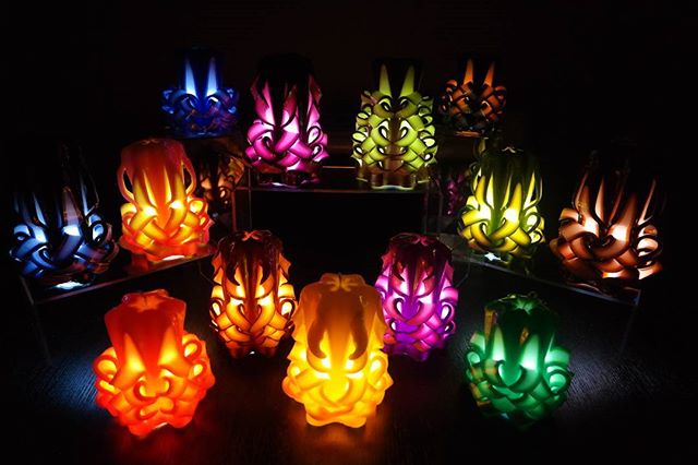 #carvedcandles