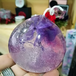 #jellycandle #cutncarve #candlealchemy #handmadecandle #ultraviolet #pantone2018